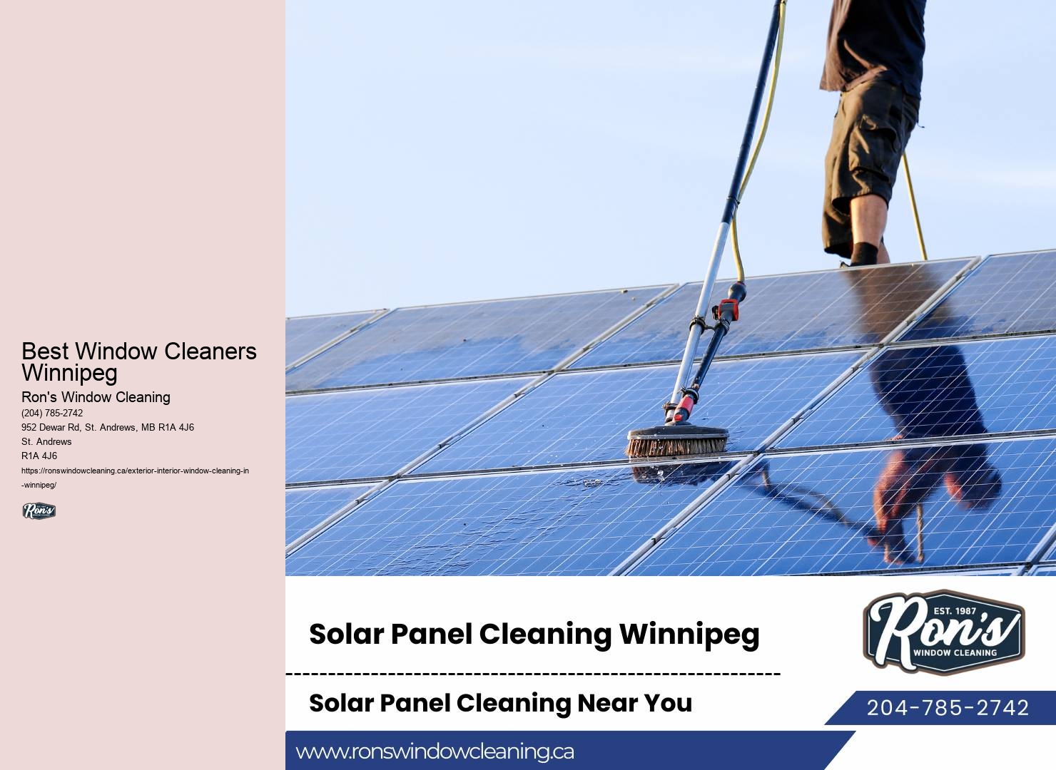 Quality Window Cleaning Best Window Cleaners Winnipeg