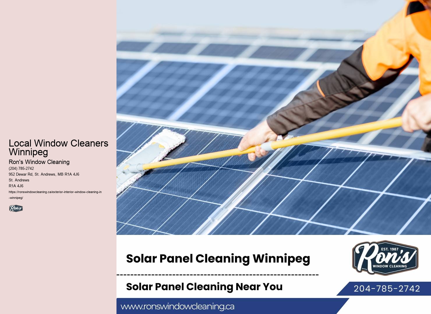 Local Window Cleaners Winnipeg Glass Washing Deals