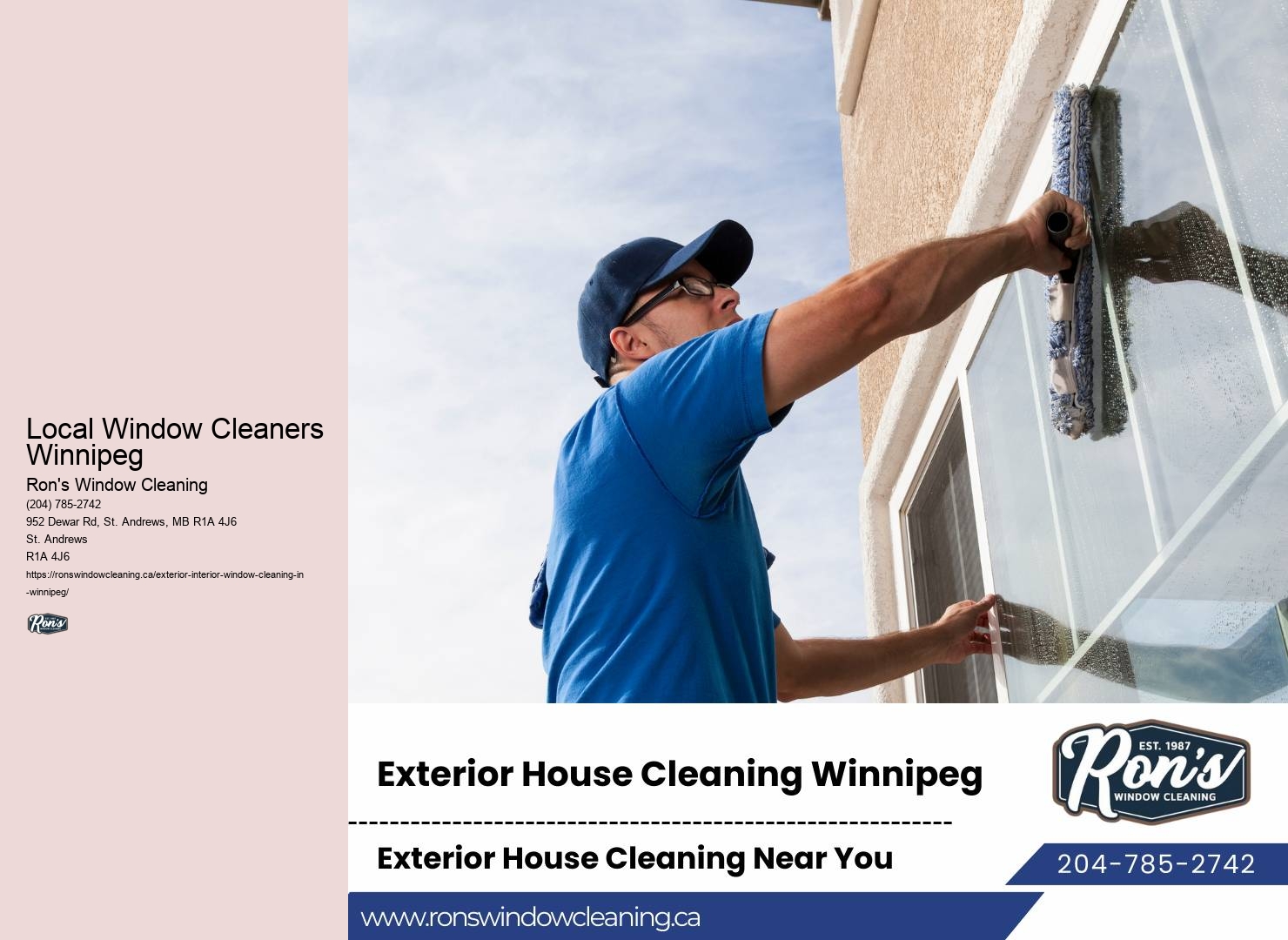Cheap Window Cleaning Local Window Cleaners Winnipeg
