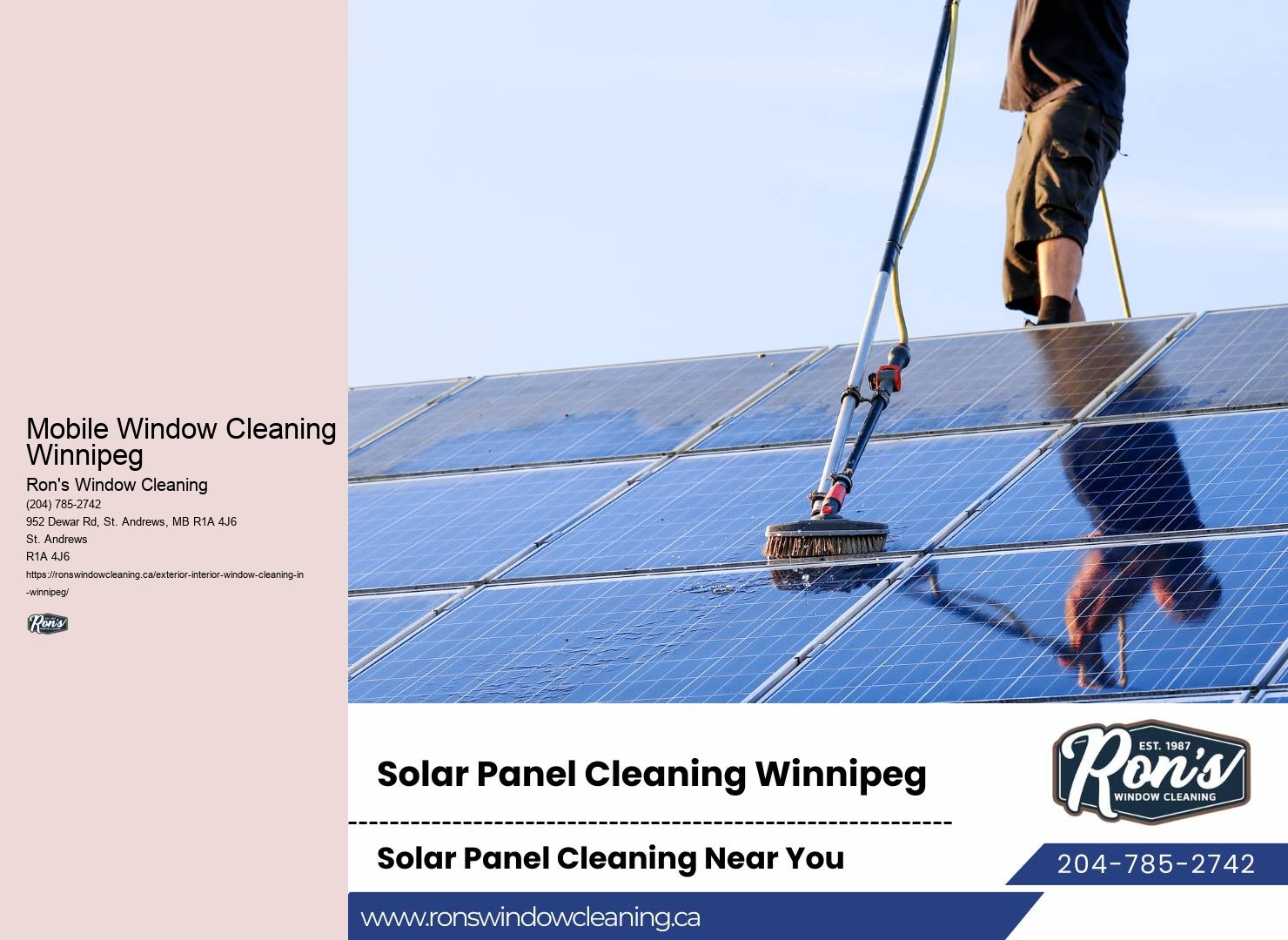 Best Glass Cleaners Mobile Window Cleaning Winnipeg