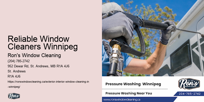 Reliable Window Cleaners Winnipeg