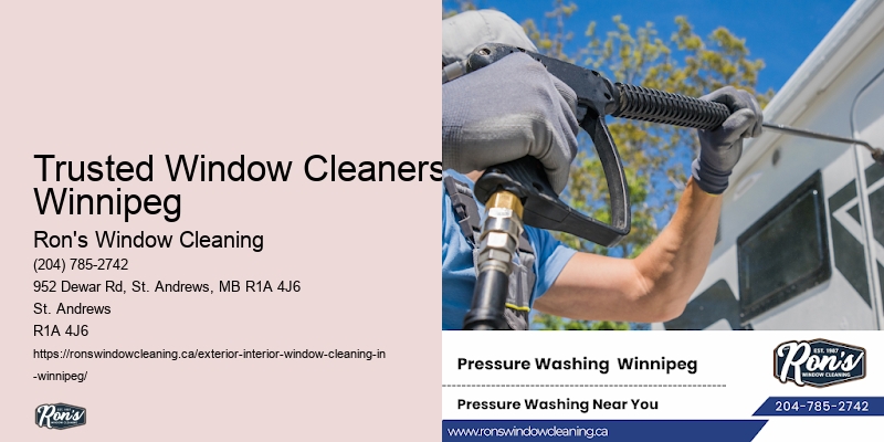 Trusted Window Cleaners Winnipeg