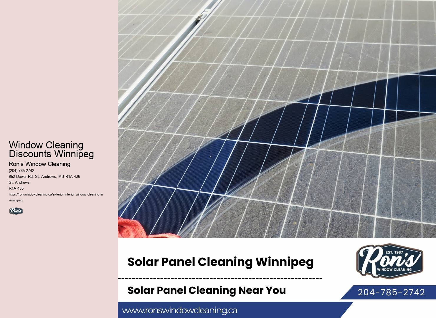 Window Washing Window Cleaning Discounts Winnipeg Prices
