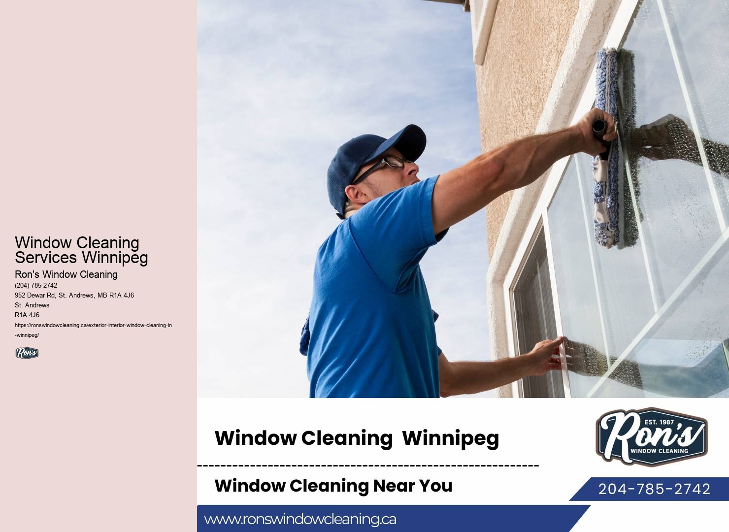 Professional Window Cleaning Window Cleaning Services Winnipeg