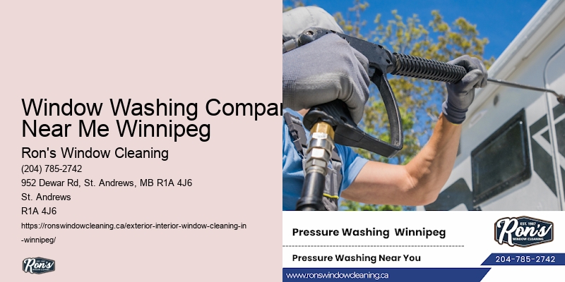 Window Washing Company Near Me Winnipeg