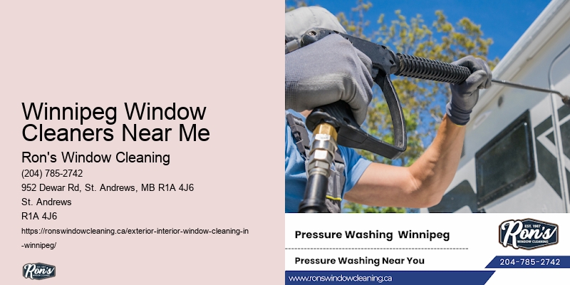 Winnipeg Window Cleaners Near Me