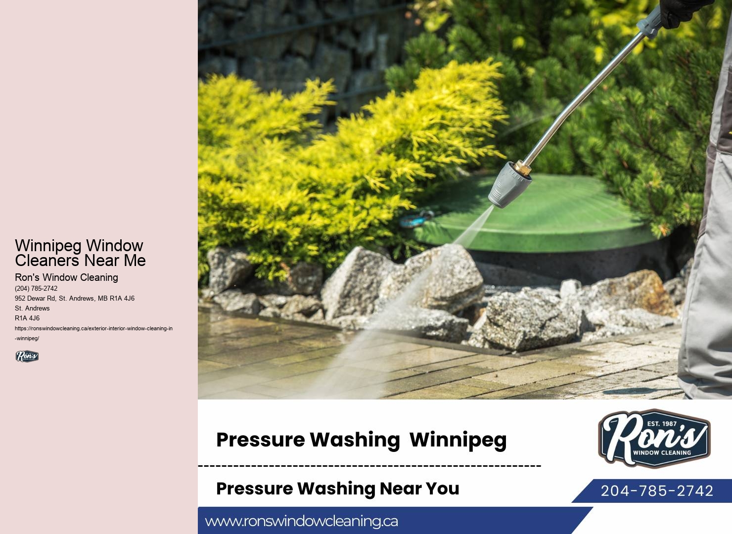 Winnipeg Window Cleaners Near Me Window Cleaning and Washing