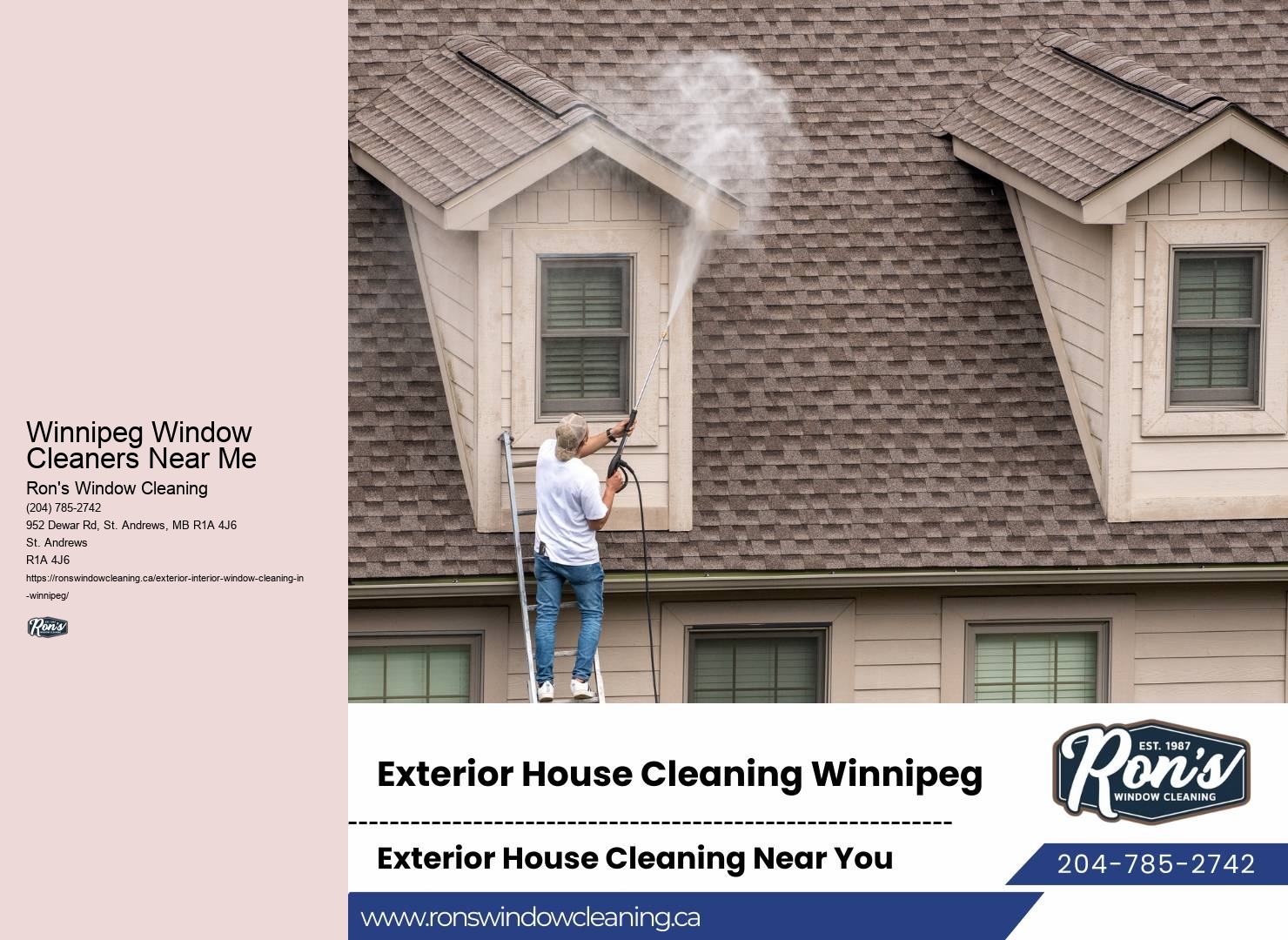 Window Washing Contractors Winnipeg Window Cleaners Near Me