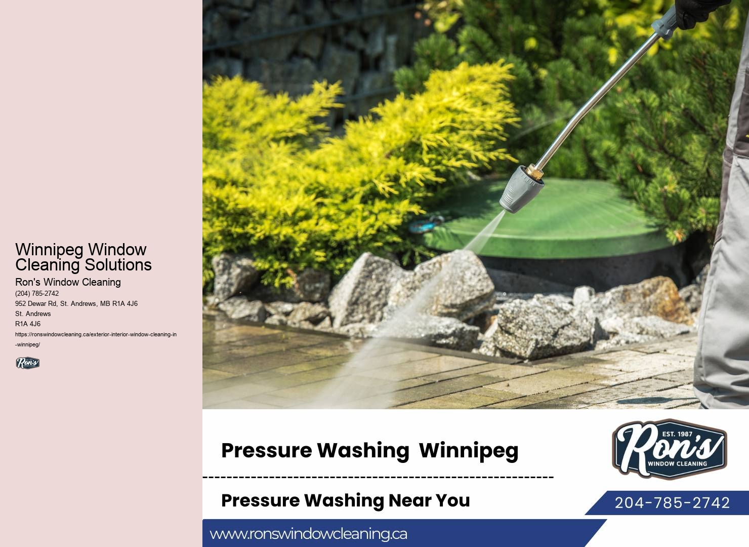 High-Rise Window Washing Winnipeg Window Cleaning Solutions
